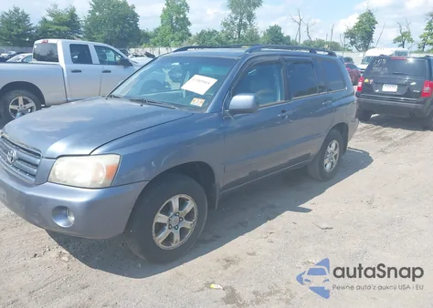 2007 Toyota Highlander V6 z USA, uszkodzony, nr VIN JTEHP21A370217629